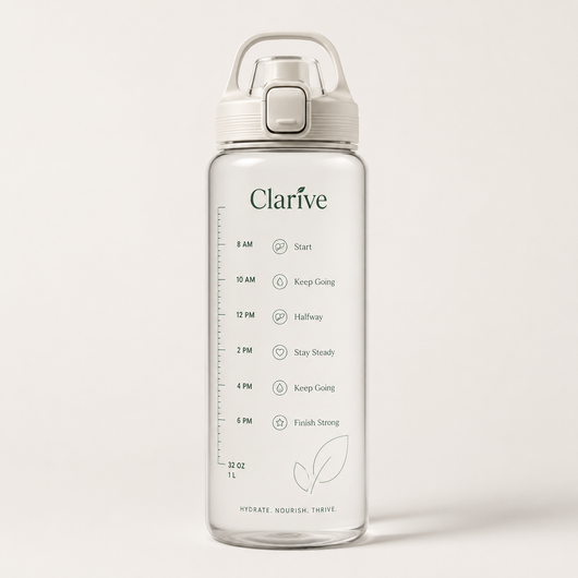 Time-Marked Water Bottle