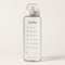 Time-Marked Water Bottle