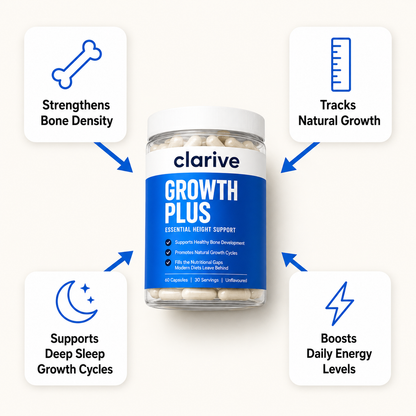 Clarive Growth Plus For Kids & Teens