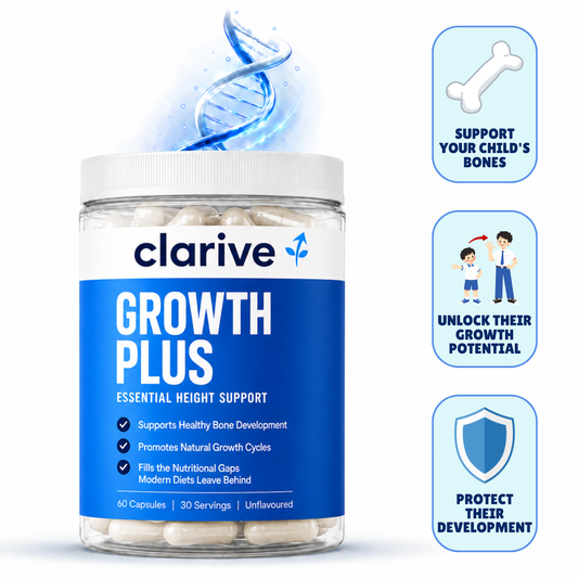 Clarive Growth Plus For Kids & Teens