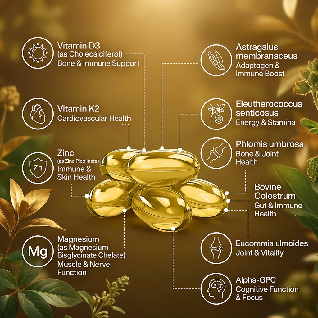 Clarive Growth Plus For Kids & Teens