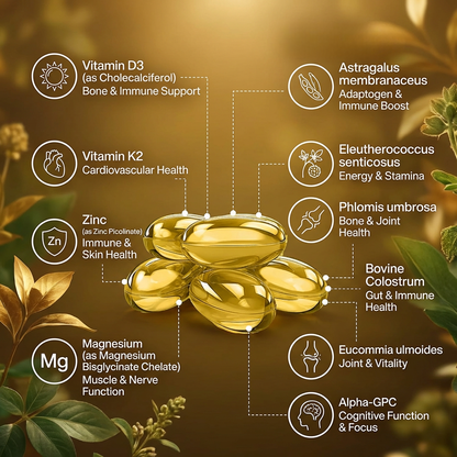 Clarive Growth Plus For Kids & Teens